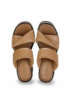 181 | KEILSANDALEN TESSA NAPPA LEDER BRAUN Online