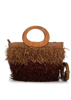 AFAR | HANDTASCHE KESHIA MEDIUM BRAUN Sale