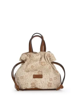 AFAR | HANDTASCHE MANDISA SMALL FLOWER BEIGE Best