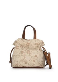AFAR | HANDTASCHE MANDISA SMALL FLOWER BEIGE Best