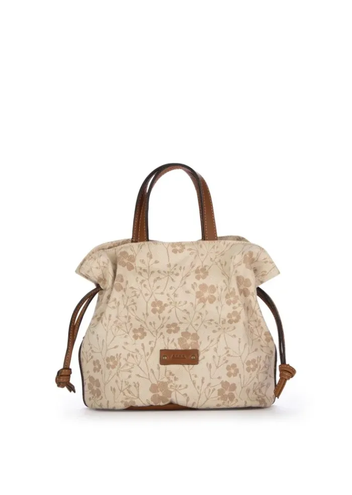 AFAR | HANDTASCHE MANDISA SMALL FLOWER BEIGE Best