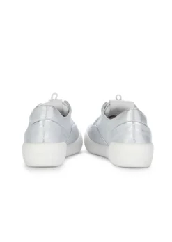 ANDIA FORA | SNEAKER NINA SPICE BRUSHED METALLISCHES SILBER Online