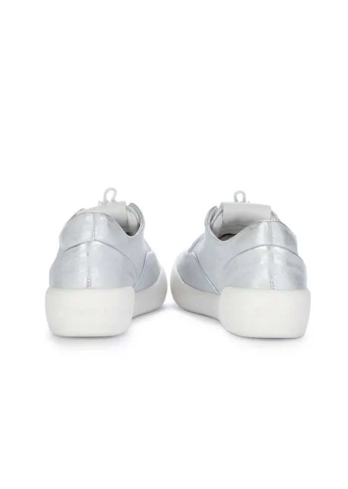 ANDIA FORA | SNEAKER NINA SPICE BRUSHED METALLISCHES SILBER Online