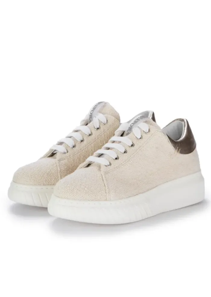 ANDIA FORA | SNEAKERS ZOE CUT DUDLEY CREME Sale