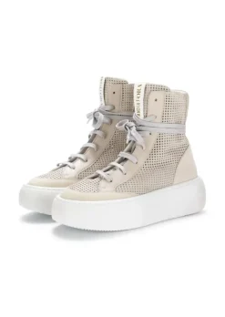 ANDIA FORA | STIEFEL EILON SQ LEDER BEIGE Hot