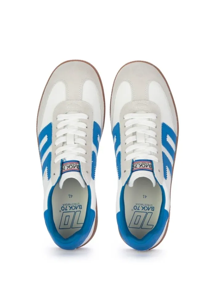 BACK 70 | SNEAKER CLOUD WEIß HELLBLAU Best