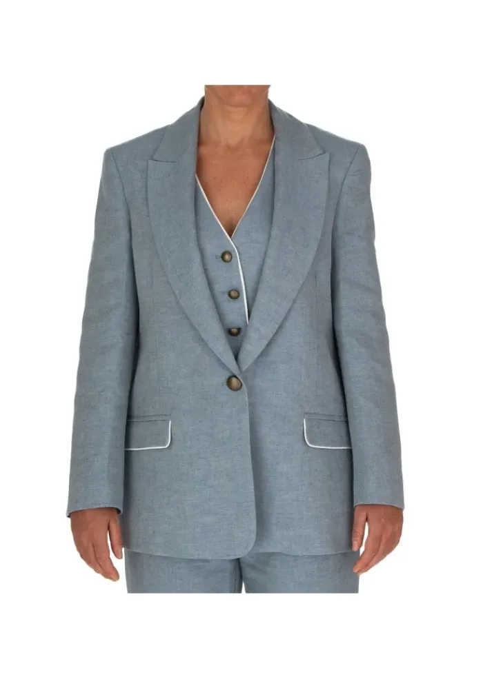 BALTI | BLAZERJACKE EINREIHER HELLBLAU Hot