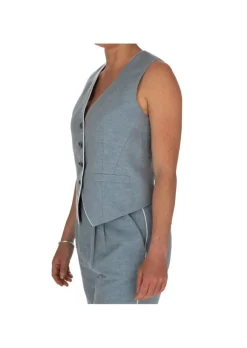 BALTI | WESTE FIGURNAHER LINIE HELLBLAU Discount