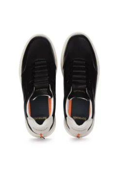 BARRACUDA | SNEAKER SLIP-ON PHONEIX LEDER SCHWARZ DENIM Clearance