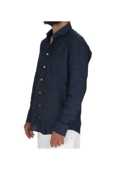 BASTONCINO | HEMD BLUMENMUSTER BLAU Fashion