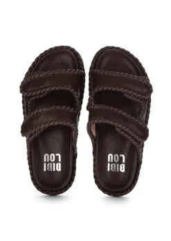 BIBI LOU | SANDALEN LAMA BRAUN Clearance