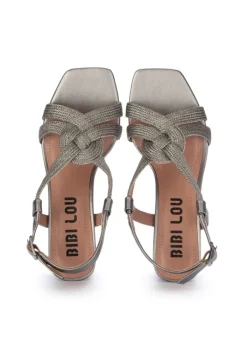 BIBI LOU | SANDALEN MIT ABSATZ SETSUKO METALLISCH Fashion