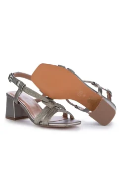 BIBI LOU | SANDALEN MIT ABSATZ SETSUKO METALLISCH Fashion