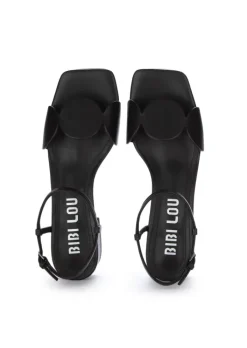 BIBI LOU | SANDALEN MIT ABSATZ GEOMETRISCHEN DETAIL SCHAWARZ Online