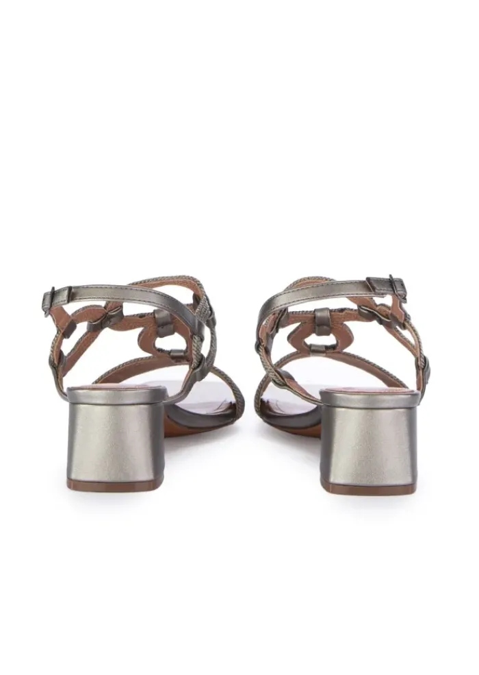 BIBI LOU | SANDALEN MIT ABSATZ YARA METALLISCH Clearance