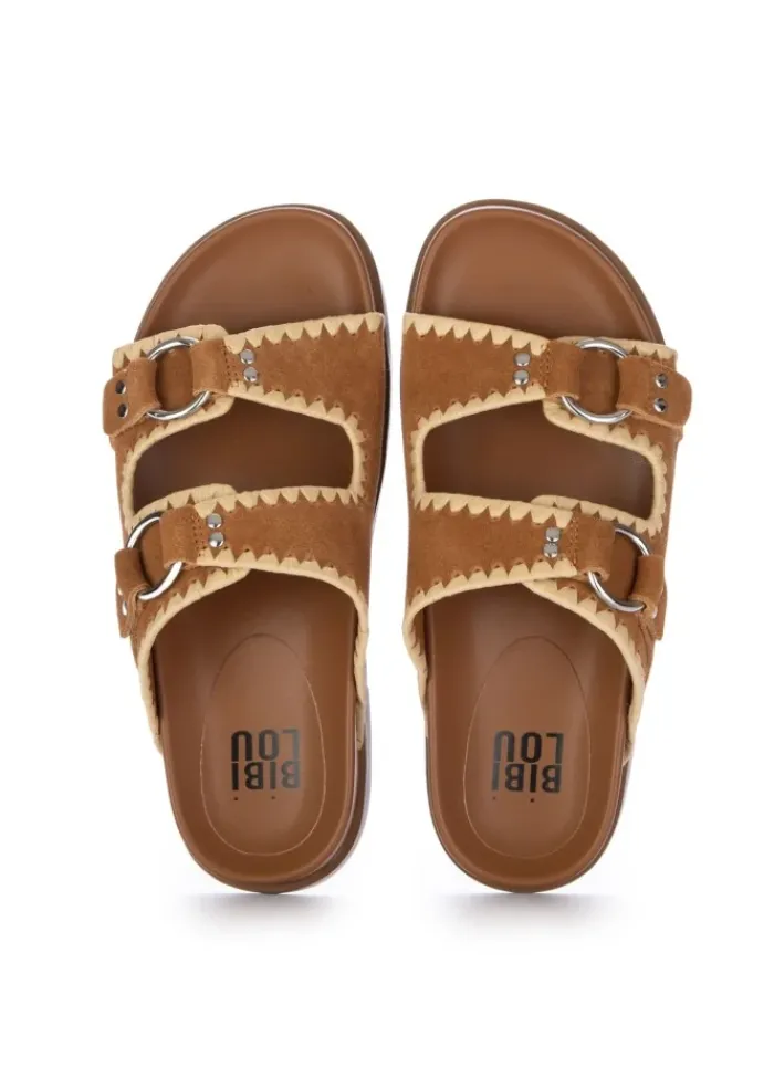 BIBI LOU | SANDALEN WILDLEDER BRAUN Best