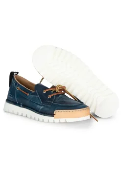 BnG REAL SHOES | FLACHE SCHUHE LA NAUTICA BLAU Hot