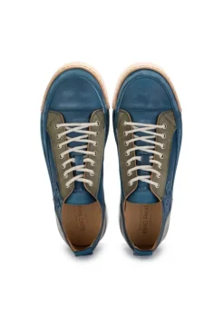 BnG REAL SHOES | SNEAKER LA PATCH LEDER BLAU JEANS Discount