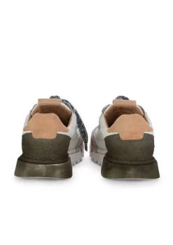 BnG REAL SHOES | SNEAKER LA SFUMATA MILITARE WEIß GRÜN Best