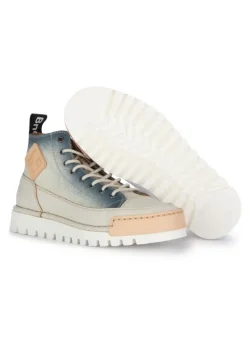BnG REAL SHOES | SNEAKER LA SFUMATA WEIß DENIM Best
