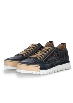 BnG REAL SHOES | SNEAKER LA JEANS NOCE BLAU BRAUN New