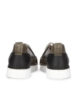 BnG REAL SHOES | SNEAKER LA PATCH MILITARE GRÜN Hot