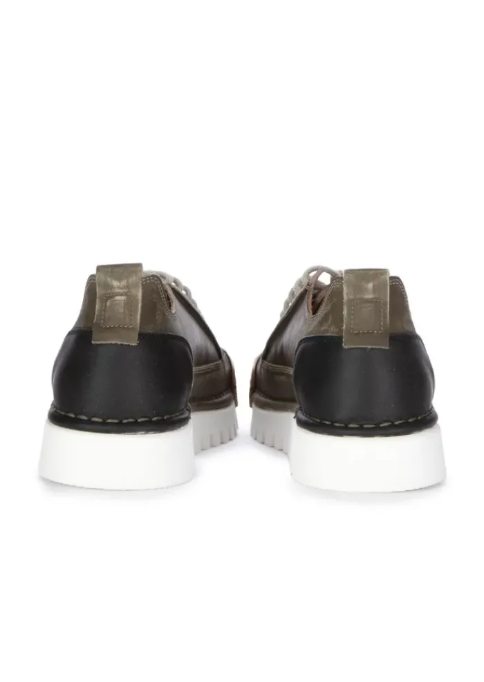 BnG REAL SHOES | SNEAKER LA PATCH MILITARE GRÜN Hot