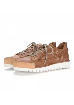 BnG REAL SHOES | SNEAKERS VINAGE EFFEKT "LA SABBIA" BRAUN Sale