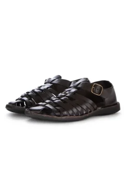 BRADOR | SANDALEN FISHERMAN DUNKELBRAUN Clearance