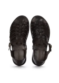 BRADOR | SANDALEN FISHERMAN DUNKELBRAUN Clearance