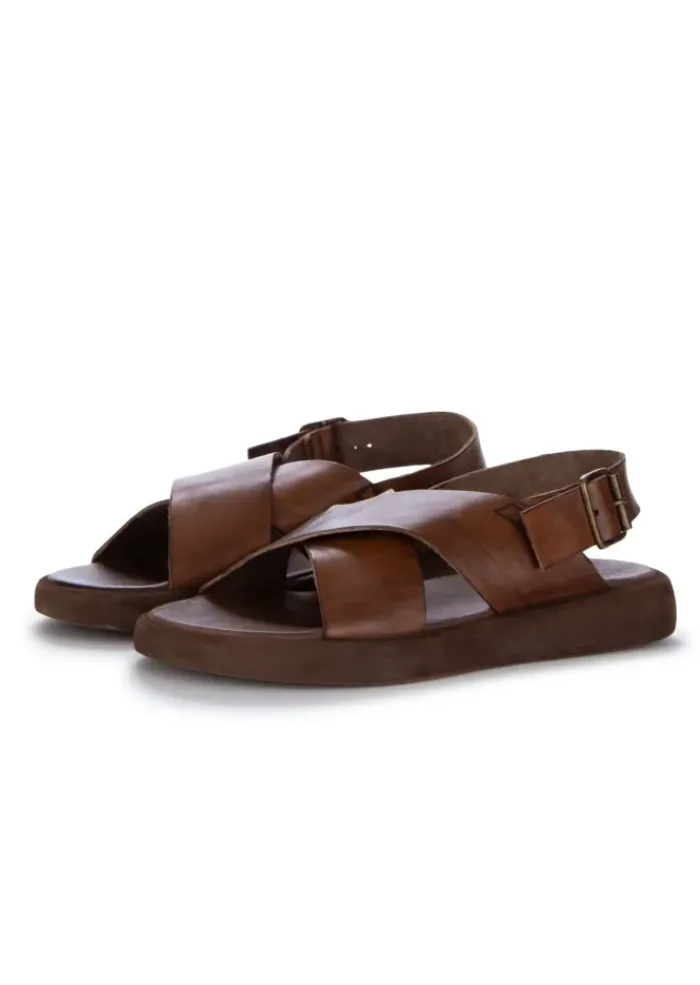 BRADOR | SANDALEN OSCAR MAT. T/CAPO MAHAGONIBRAUN Outlet