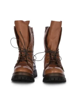BRANDO | STIEFELETTEN OIL CUOIO BRAUN Sale