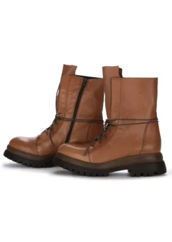 BRANDO | STIEFELETTEN OIL CUOIO BRAUN Sale