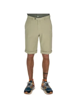 BRIGLIA | BERMUDASHORTS BAUMWOLLE GRÜN Clearance