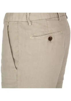 BRIGLIA | HOSE LEINEN BEIGE Clearance