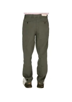 BRIGLIA | HOSE LEINEN GRÜN Hot