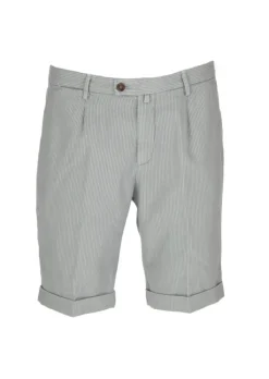 BRIGLIA | SHORTS STREIFEN GRAU BLAU Outlet