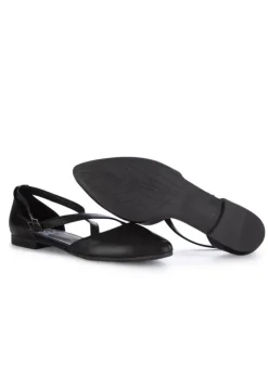 BUENO | BALLERINAS KREUZRIEMEN SCHWARZ New