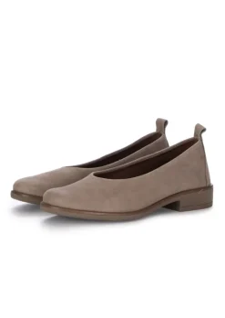 BUENO | BALLERINAS WILDLEDER TAUPE Discount