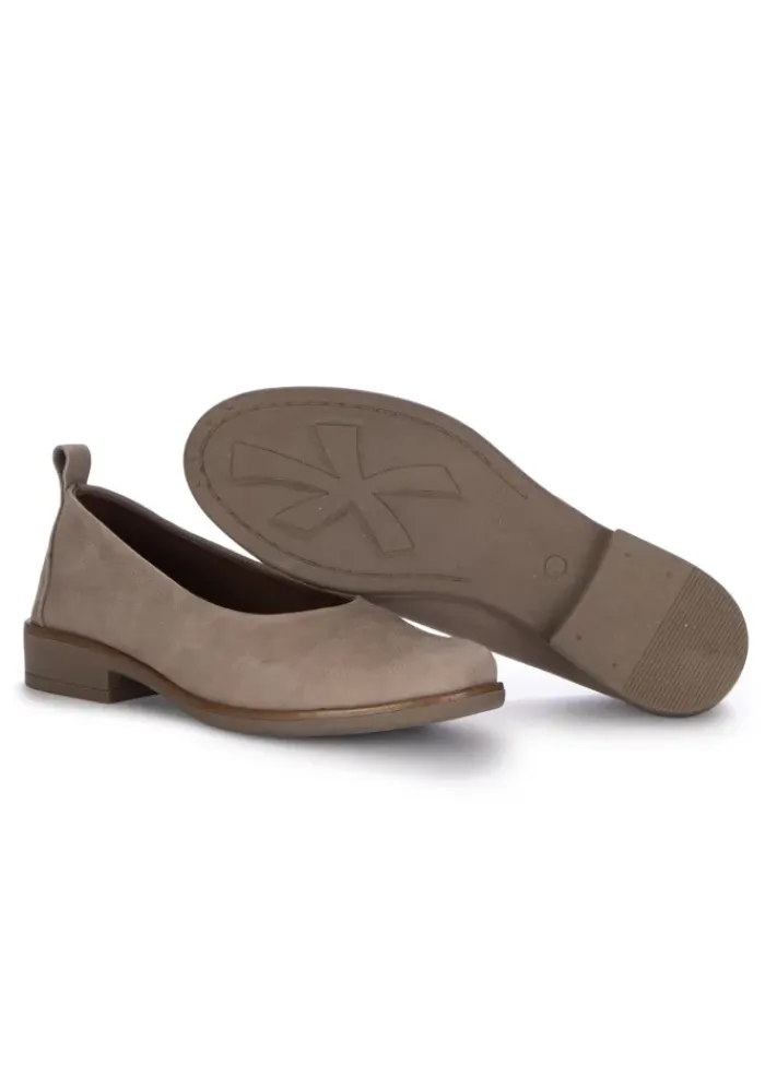 BUENO | BALLERINAS WILDLEDER TAUPE Discount