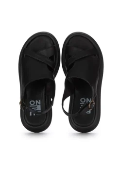 BUENO | SANDALEN ÜBERKREUZTE SILHOUETTE SCHWARZ Sale
