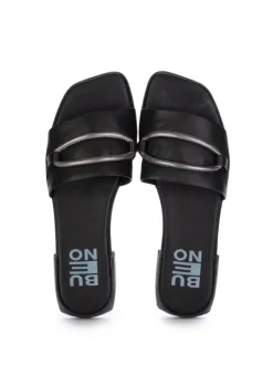 BUENO | SANDALEN METALLISCHE VERZIERUNG SCHWARZ Sale