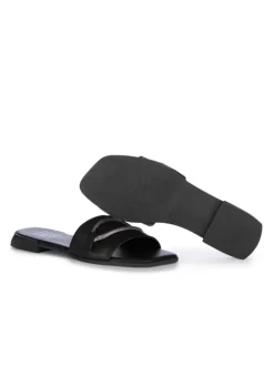 BUENO | SANDALEN METALLISCHE VERZIERUNG SCHWARZ Sale