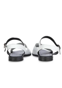 BUENO | SANDALEN OFFENER SPITZE WEIß SCHWARZ Hot