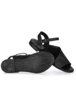 BUENO | SANDALEN OFFENER SPITZE SCHWARZ Hot