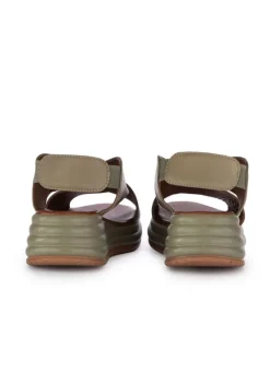 BUENO | SANDALEN PLATFORM GRÜN New
