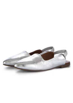 BUENO | SLINGBACK KONISCHE SPITZE SILBER Outlet