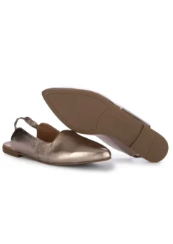 BUENO | SLINGBACK KONISCHE SPITZE METALLISCHE BRONZE Outlet