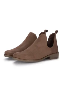 BUENO | STIEFELETTEN SUEDE BRAUN Outlet