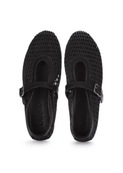 BUENO | BALLERINAS GLITZERN MESH SCHWARZ Best